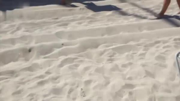 非常火的迪卡侬门事件女主角最全系列之海边无限喷潮